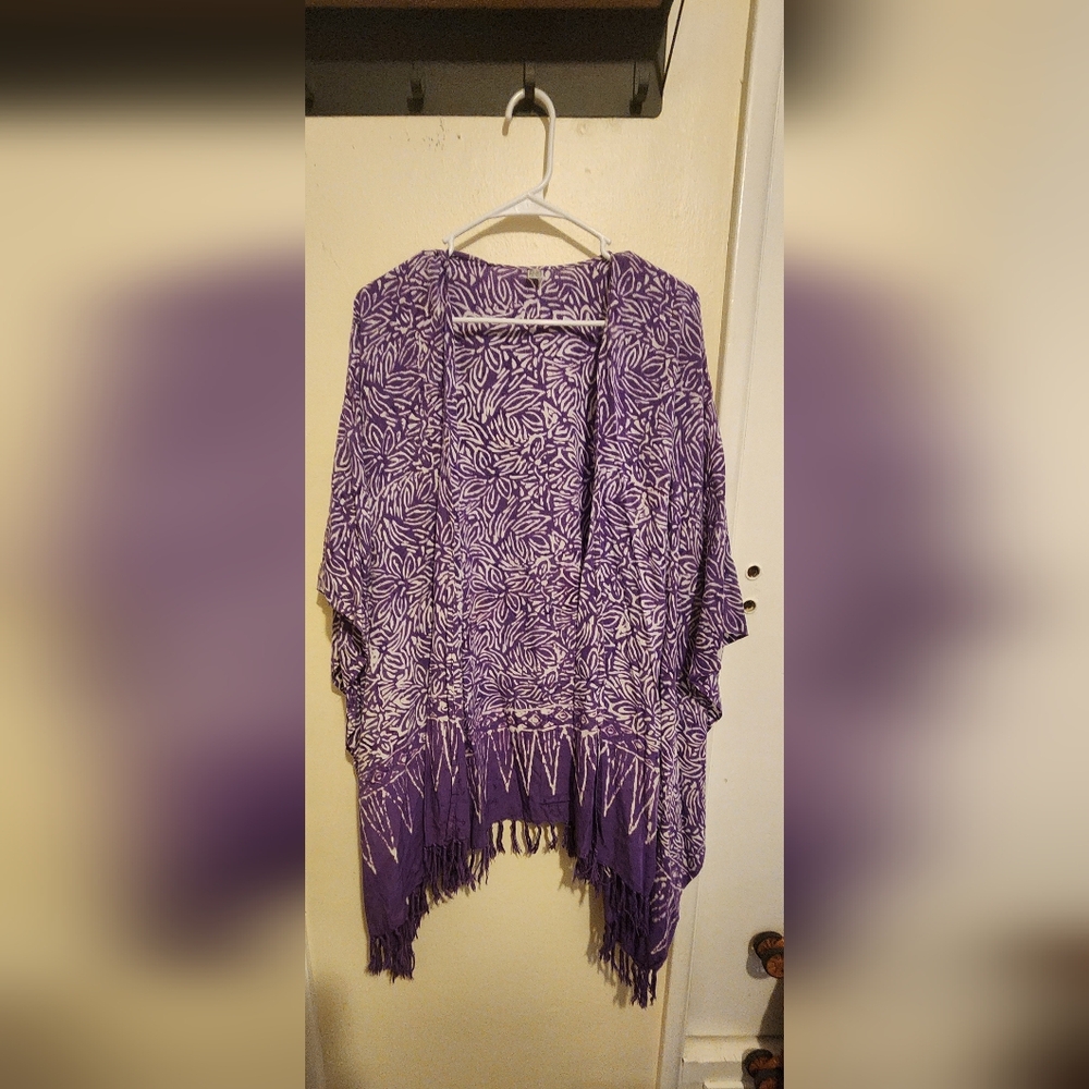 NWOT Purple Kimono at the bottom L